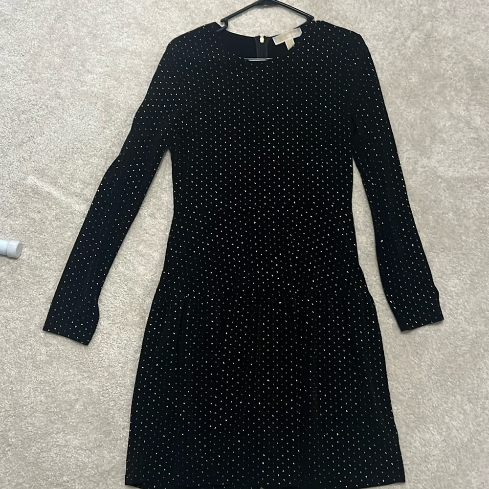 Michael Kors Little black sparkly dress size medium